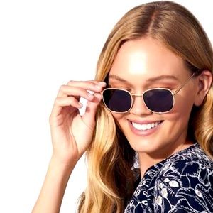 Le Specs Neptune Sunglasses in Bright Gold